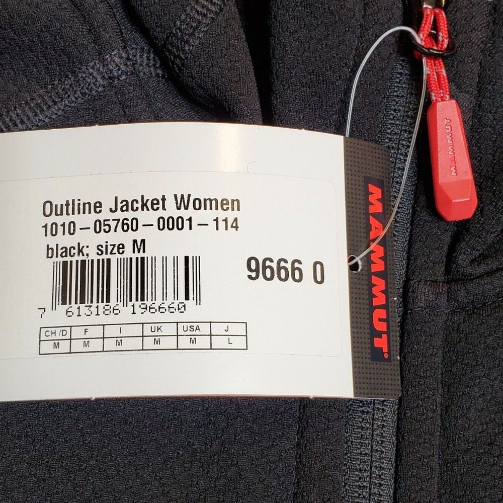 MAMMUT Outline Fleece Jacket Women's Medium Warm & Cozy - Picture 3 of 7